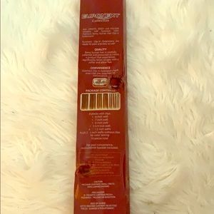 18" human hair extensions - dark brown/espresso